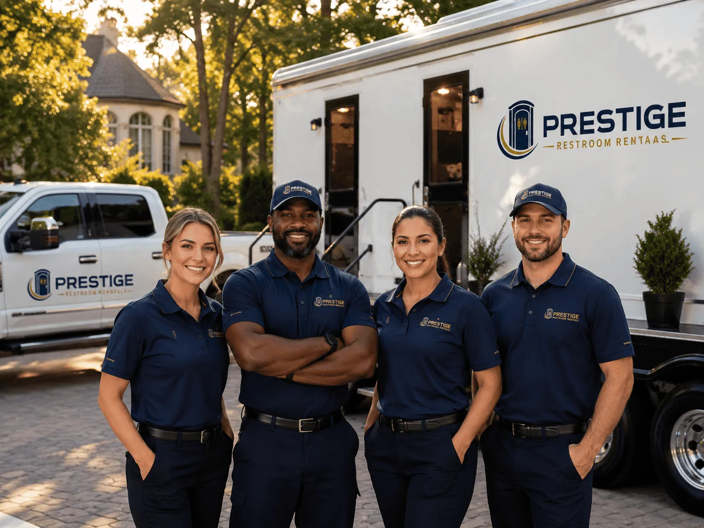 Trusted Luxury Portable Restrooms company in Lenox, MO